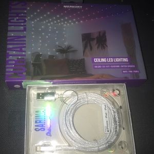 Ceiling led lighting and Sarina shimmer series for a customer